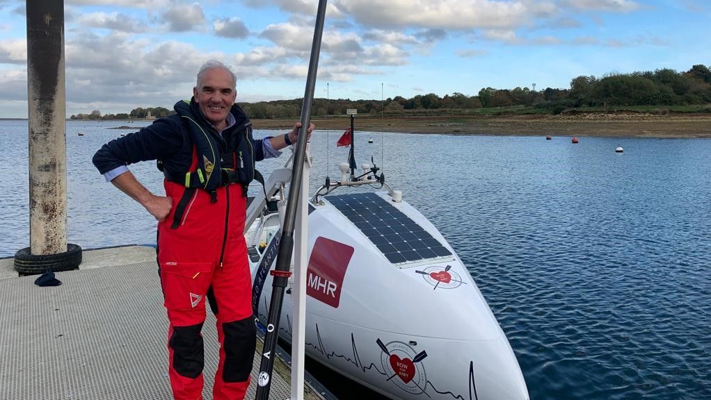 'My daughter will be looking down on me' The Leicestershire man solo rowing across the Atlantic